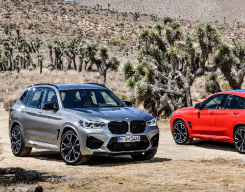 Nové BMW X3 M a nové BMW X4 M.