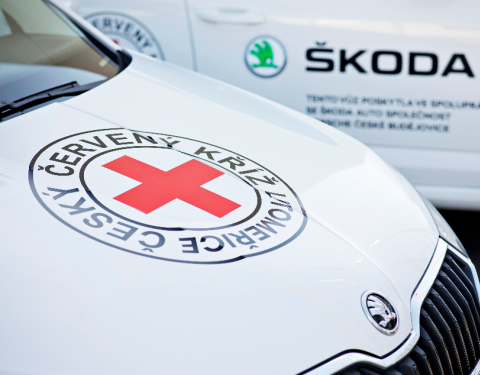 ŠKODA spolupracuje s Českým červeným křížem