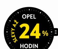Opel 24 hodin se slevami až 24% jen 12. - 13.4.2019