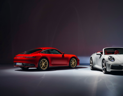 Porsche představuje nový model 911 Carrera Coupé a 911 Carrera Cabriolet