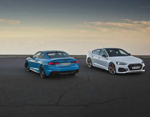 Ještě ostřejší: Modernizované modely RS 5 Coupé a RS 5 Sportback