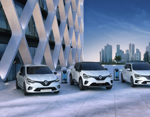 Nový Renault CLIO E-TECH, nový Renault CAPTUR a nový Renault MEGANE E-TECH PLUG-IN