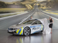 Unikátní plug-in hybridní sportovní BMW i8 ve službách Policie ČR