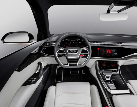 Audi představuje studii Audi Q8 sport concept s integrovaným operačním systémem Android