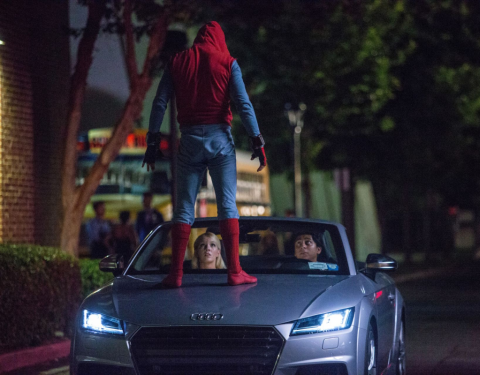 Nové Audi A8 zažije premiéru ve filmu „Spider-Man: Homecoming“