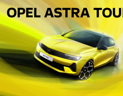 Opel startuje hvězdnou „OPEL Astra Tour“
