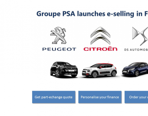 Skupina PSA, první evropská automobilka, která ve Francii spustila prodej nových vozů přes internet