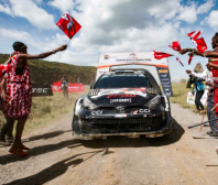 Rallye Safari Keňa: TOYOTA GAZOO Racing si již počtvrté za sebou doletěla pro vítězství na Safari