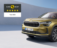 Nové modely Škoda Kodiaq a Škoda Superb získaly pět hvězdiček v hodnocení Euro NCAP