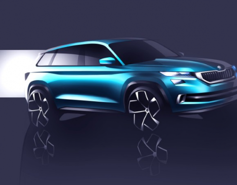 ŠKODA VisionS je pohledem do budoucnosti vozů SUV
