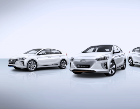 Hyundai IONIQ zahajuje provoz ekologického Car-Sharing konceptu ve Vídni