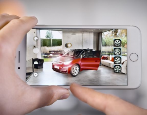 BMW "i" patří mezi první automobilové výrobce, kteří nabízejí aplikaci pro rozšířenou realitu