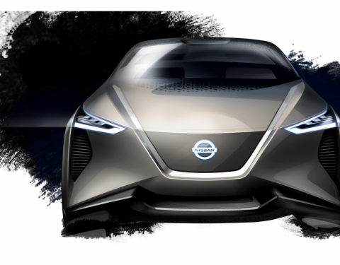 Na mezinárodním autosalonu v Ženevě se představuje koncept Nissan IMx KURO