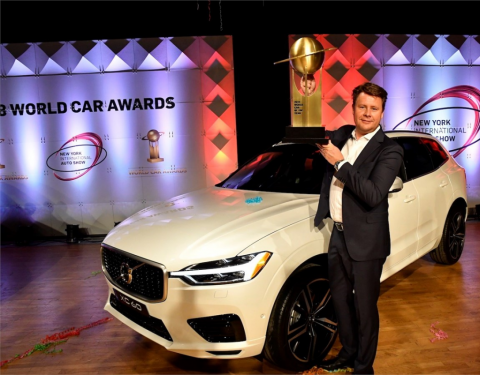 Volvo XC60 získalo titul Světové auto roku 2018