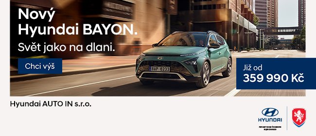 Nový Hyundai BAYON již od 359 990 Kč