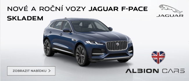Nové a roční vozy Jaguar F-Pace