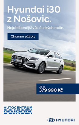 Nejoblíbenější vůz českých rodin Hyundai i30 již od 379 990 Kč.