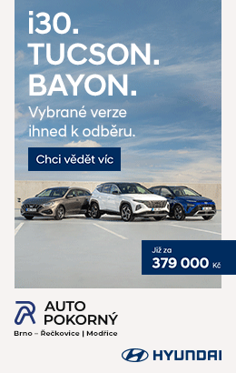 Hyundai i30, Tucson a Bayon ihned k odběru již od 379 000 Kč.