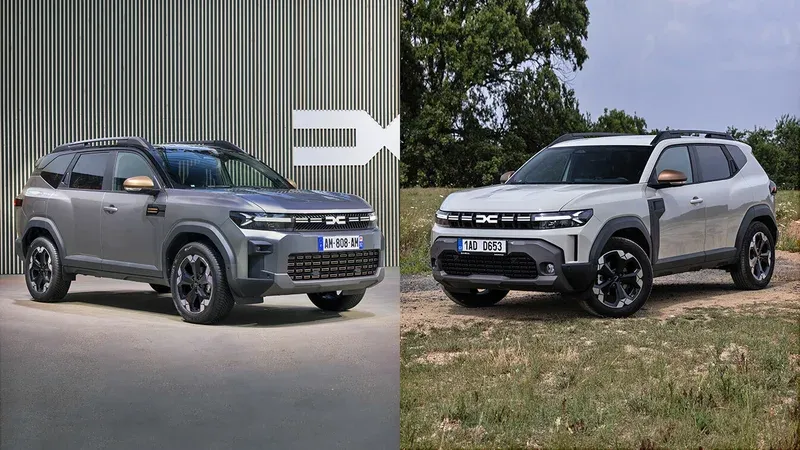 Dacia Duster a Bigster